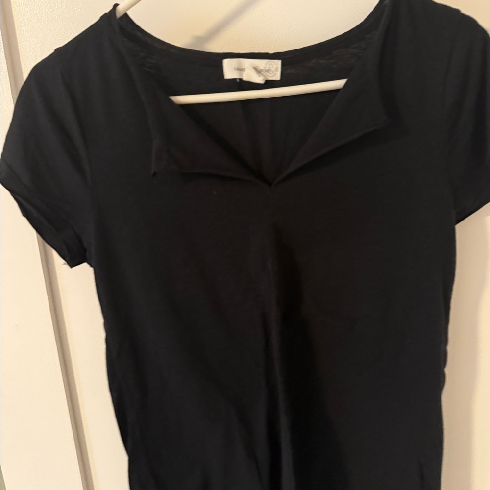 Treasure & Bond Black Short Sleeve Tee